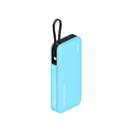 แบตเตอรี่สำรอง CUKTECH AURA PB200N 20000 mAh สีฟ้า จ่ายไฟรวมสูงสุด 55W_0